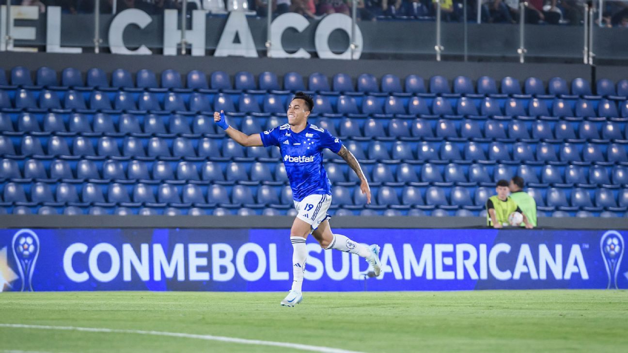 Cruzeiro domina Libertad no Paraguai e garante vantagem nas quartas da Sul-Americana