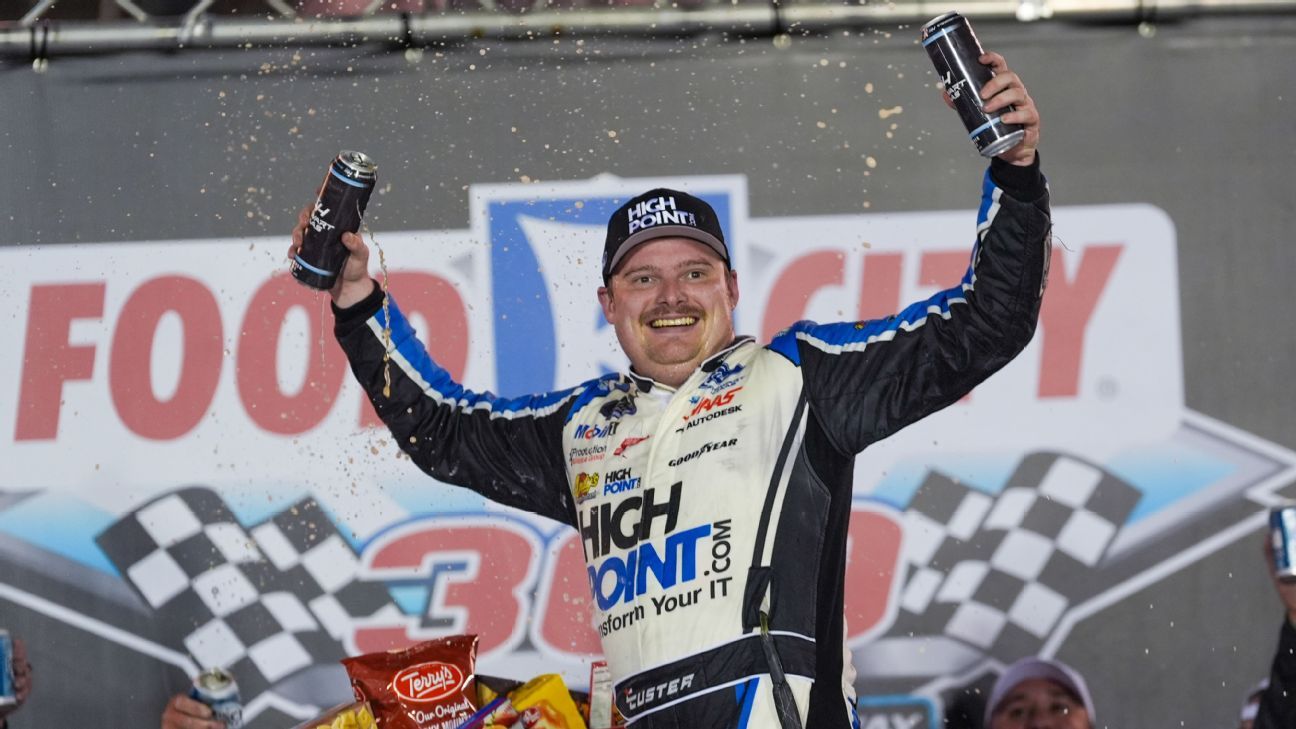 Cole Custer secures the Xfinity Series regular season championship title