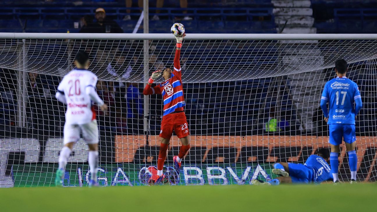 Kevin Mier, the character and story of Cruz Azul vs. Chivas