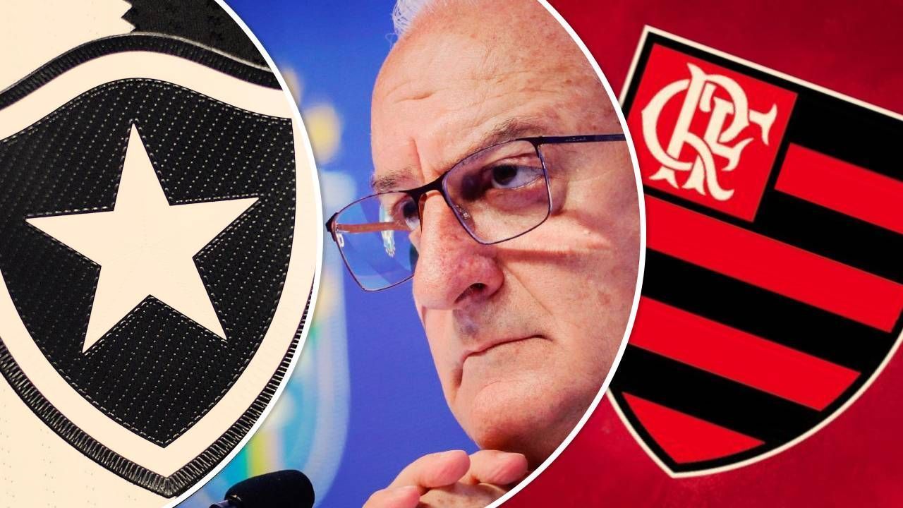 Botafogo e Flamengo com oito jogadores na pré-convocação da seleção brasileira.