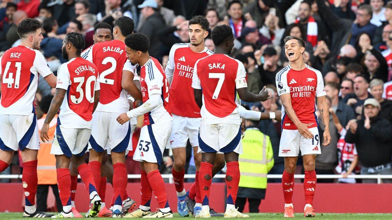 Avaliações do Arsenal: Saka e Trossard estrelam na vitória contra o Leicester
 #ÚltimasNotícias