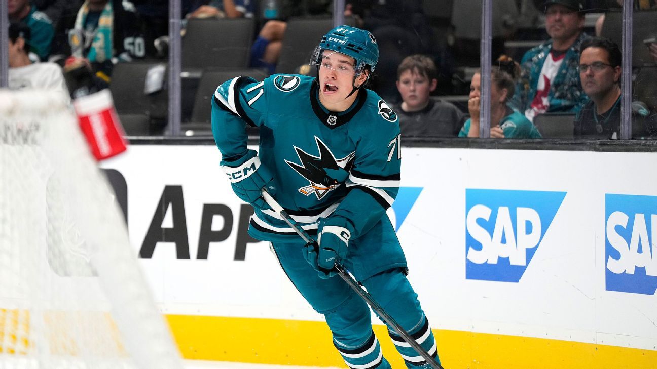 Sharks rookie Celebrini out at least 2 more weeks