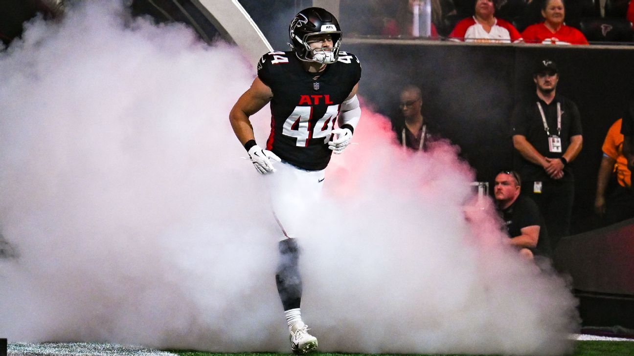 The Falcons take the lead against the Saints with Troy Andersen’s pick-six