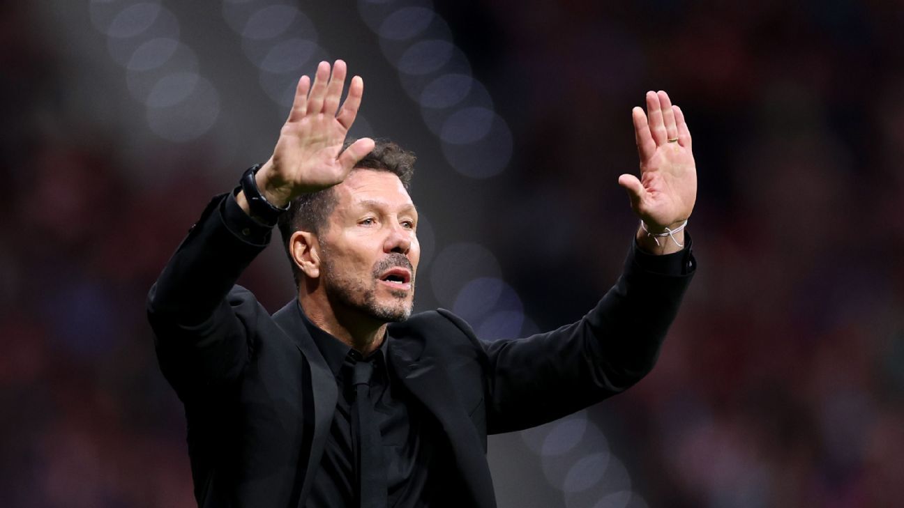 Atlético coach Simeone attacks the fans who stop the Madrid derby