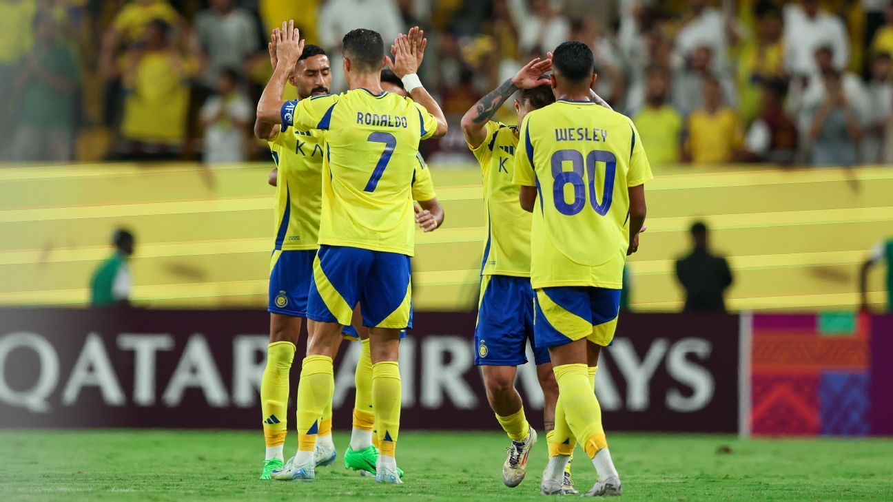 Ronaldo scores as Al Nassr win first AFC Champions League game