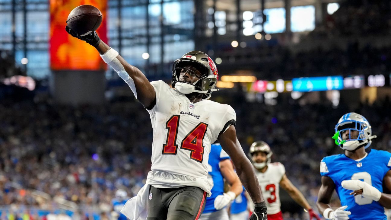 Bucs WR Chris Godwin is off to arguably his best start - ESPN