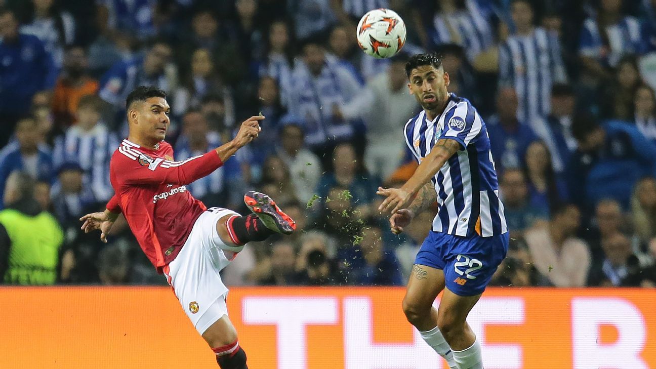 Porto and Manchester United tied 3-3 in a great Europa League game