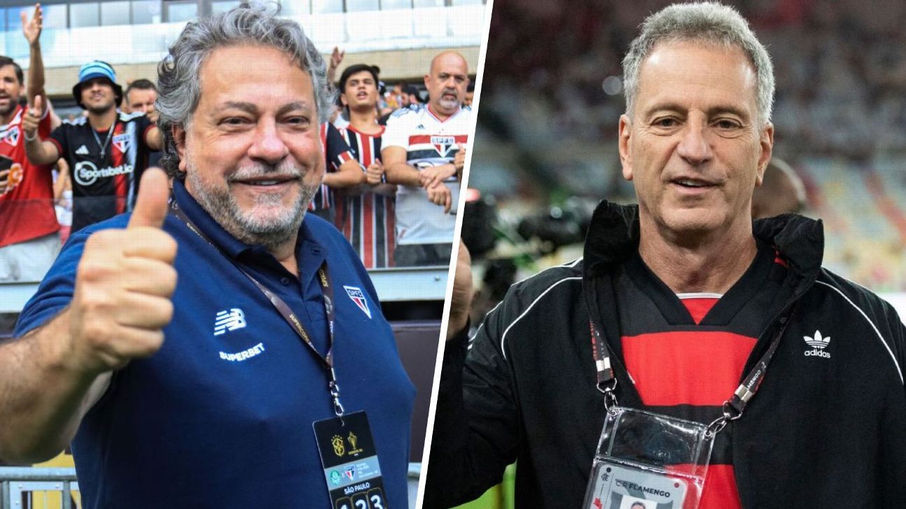 Presidentes de Flamengo e São Paulo escolhidos como representantes da Libra até 2025