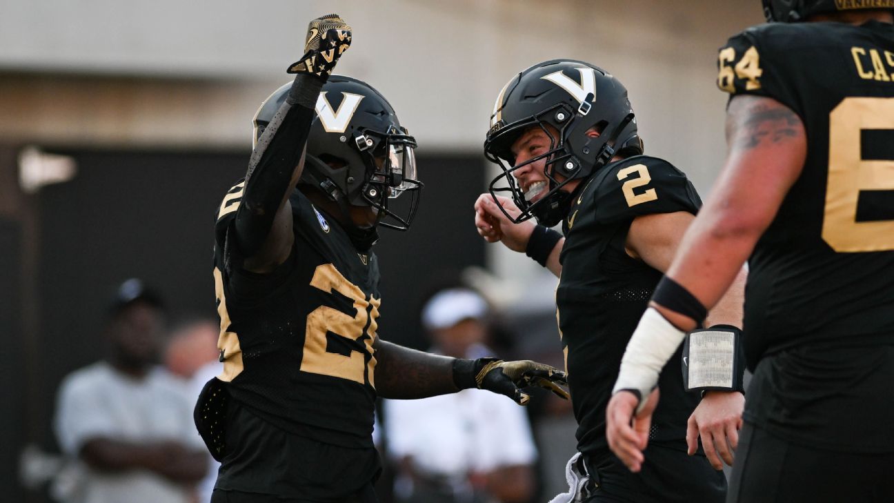 Vanderbilt surprises Alabama with its first win against the No. 1 team