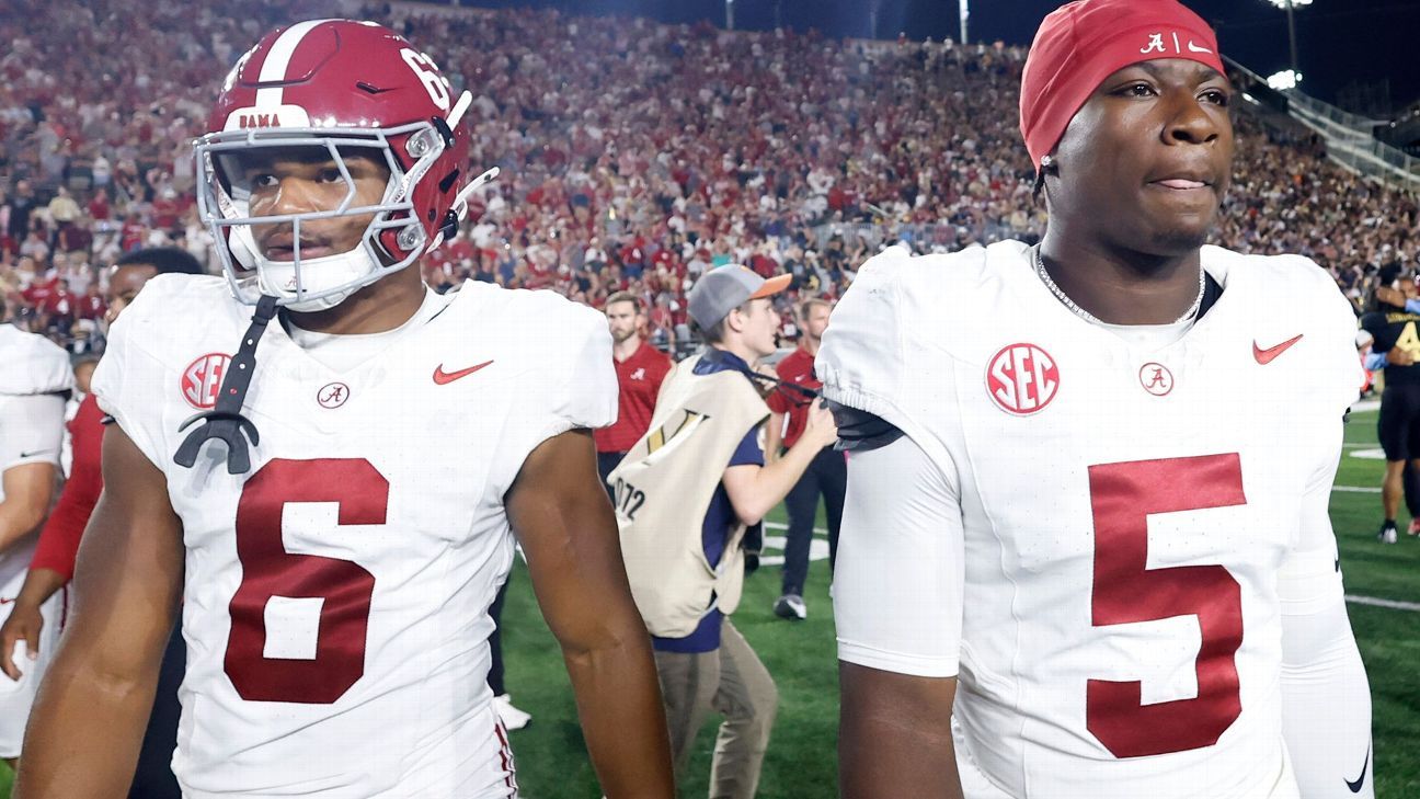 Where does Bama fit? Projecting the CFP top 12, plus ranking one-loss contenders