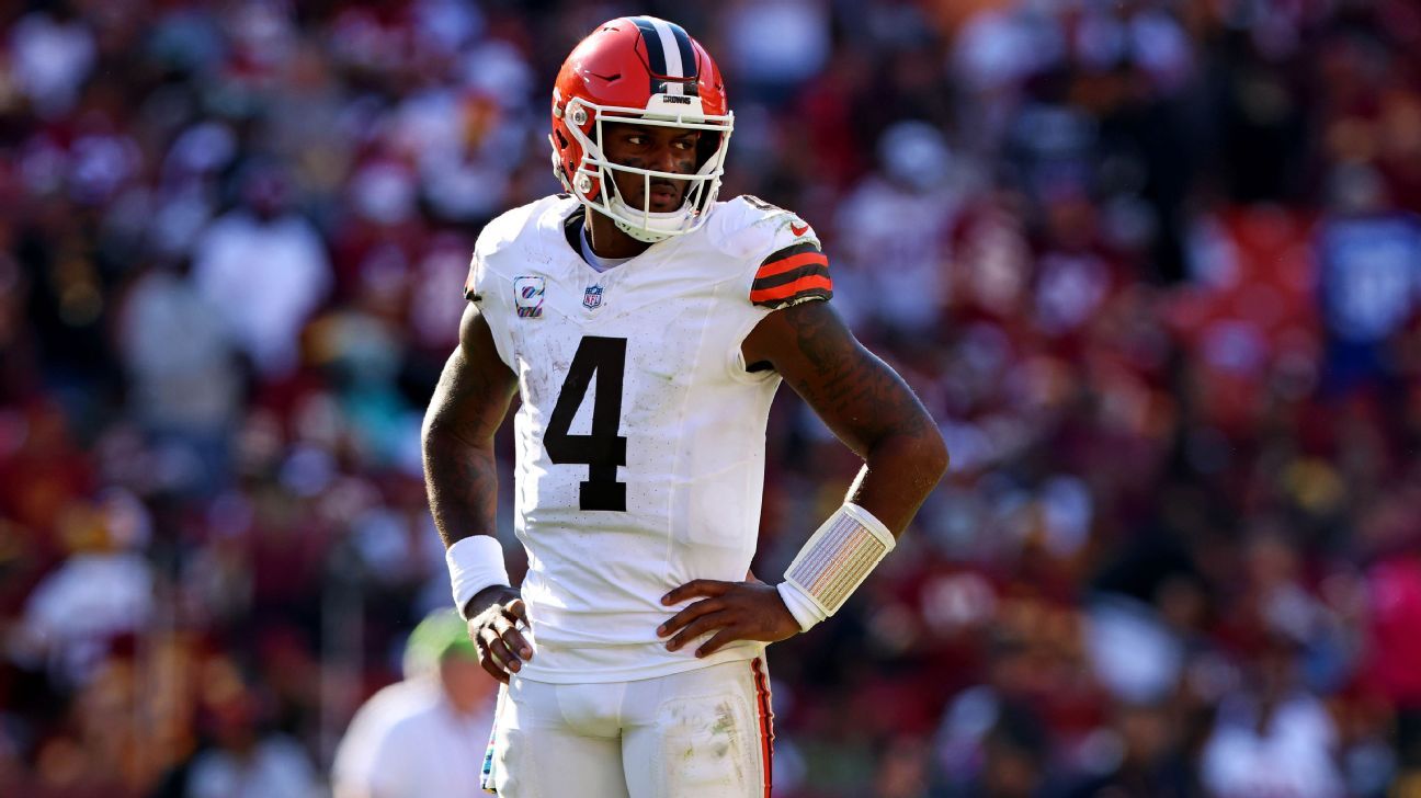 Kevin Stefanski – 1-4 Browns stick with Deshaun Watson as QB1