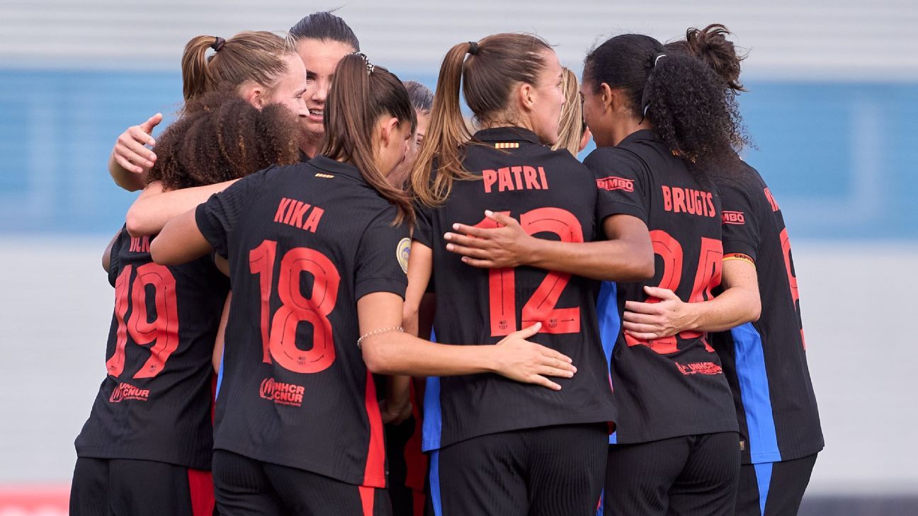 Women's football weekly: Barcelona score eight in one half; Arsenal, Roma struggle