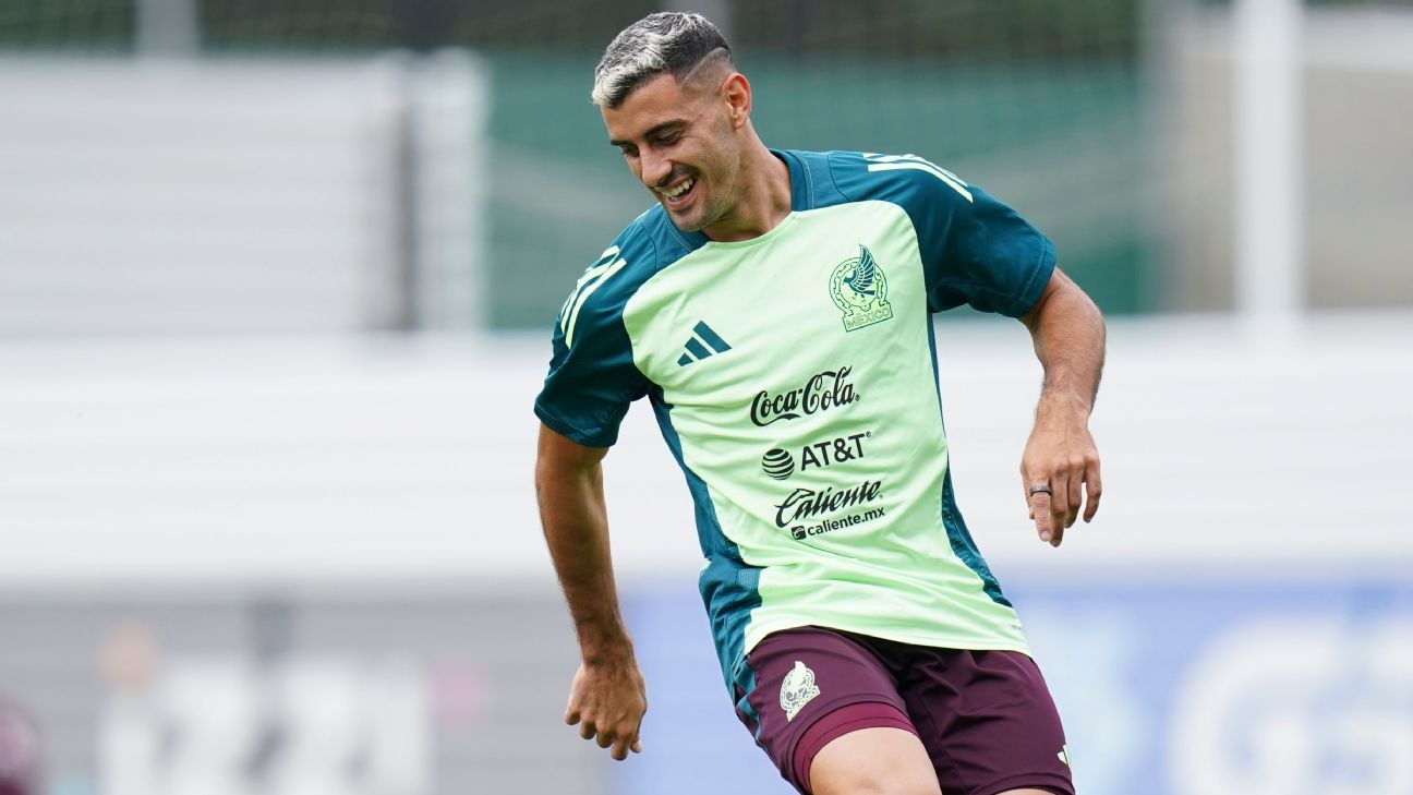 Mexican National Team: Germán Berterame had his first training session