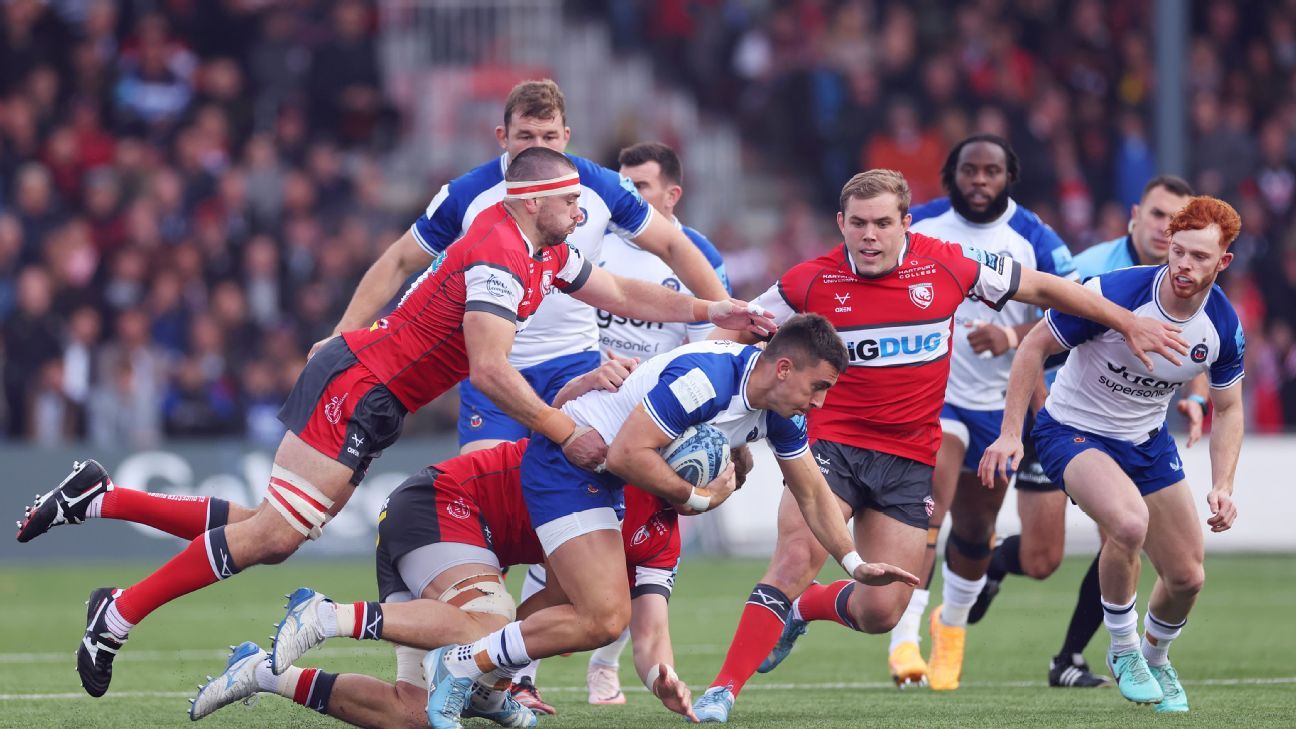 El increíble momento que protagonizó un jugador de Gloucester ESPN