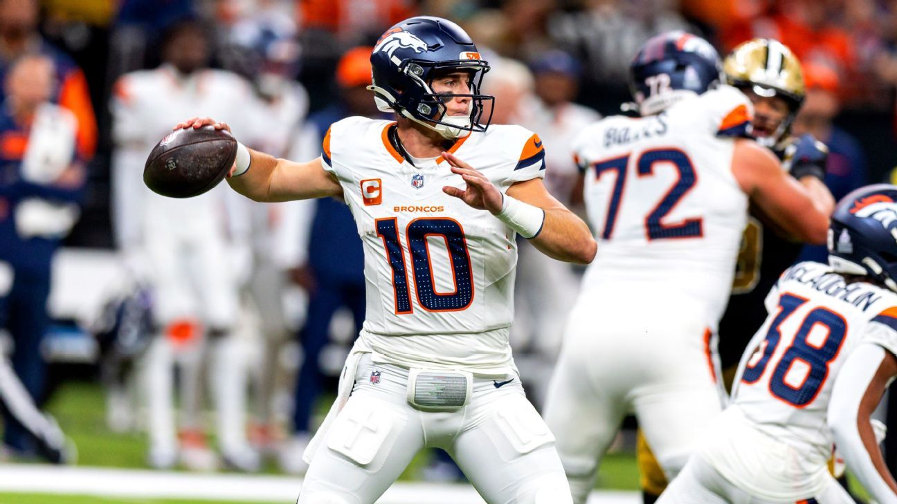 Los Broncos manejan el negocio tras derrotar a los Saints con escasez de personal