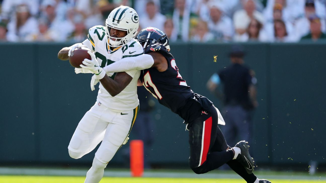 Fantasy football Week 8 streaming pickups Romeo Doubs, Keon Coleman
