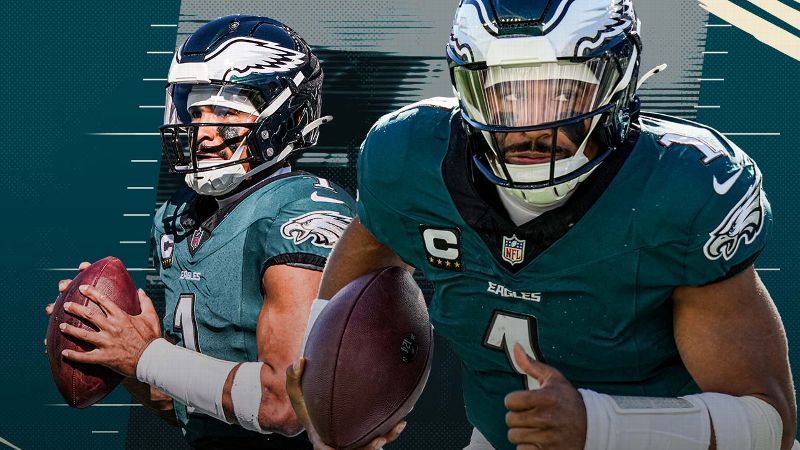 Jalen Hurts of the Philadephia Eagles is the Colossus of Week 8