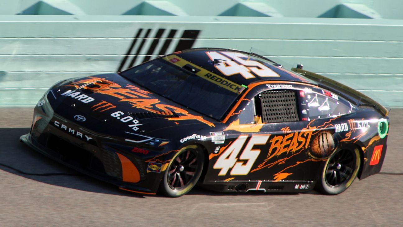 Reddick takes NASCAR Cup pole at Homestead