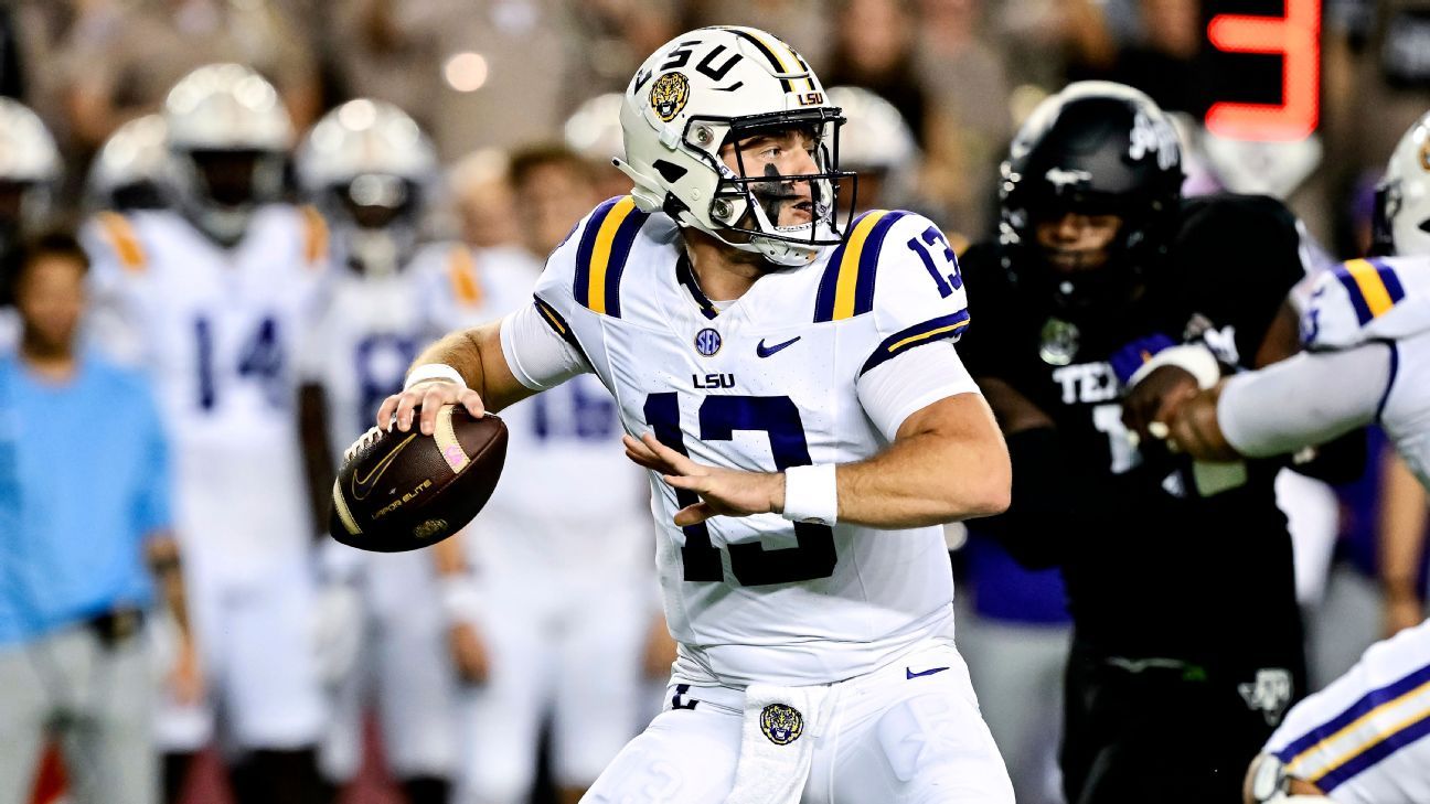 College football 2024 Week 12 schedule LSU vs. Florida ESPN