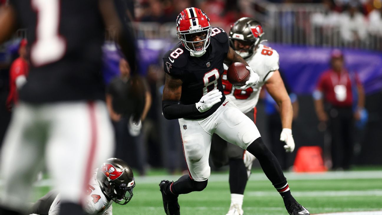 Falcons TE Kyle Pitts sets career high against Buccaneers