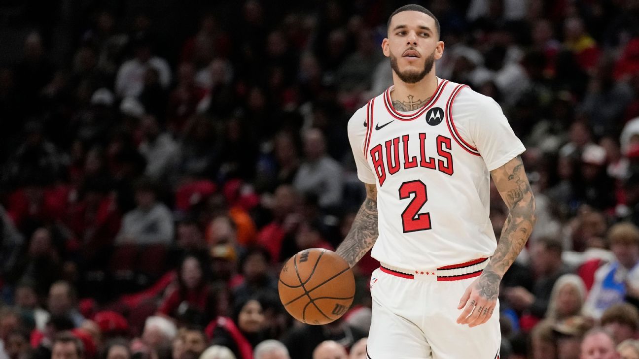 Bulls say Ball sprained wrist in win, to miss time