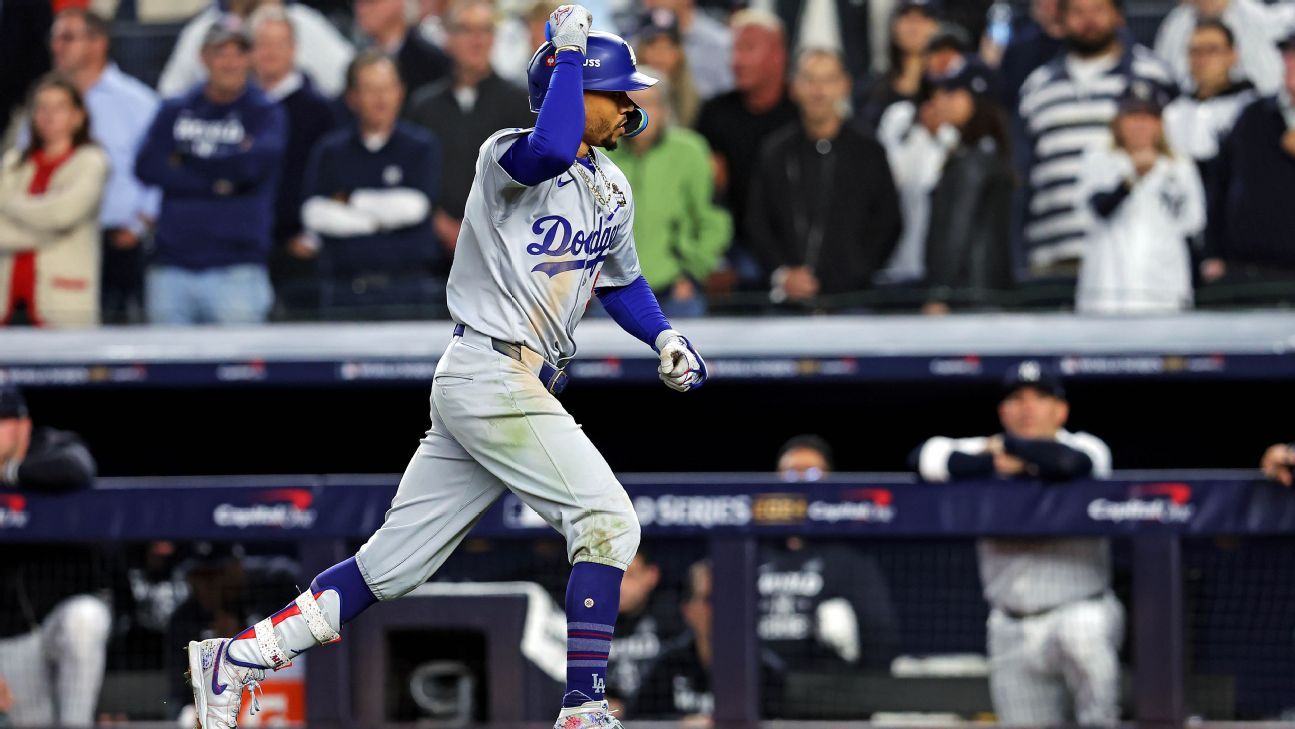 Takeaways from World Series Game 5: Dodgers lead Yankees for title