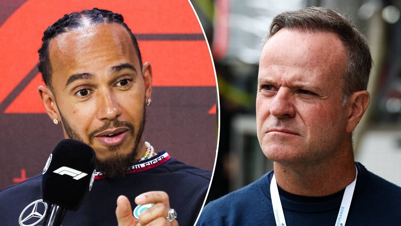 Barrichello reclama de escolha de Hamilton para pilotar carro de Senna