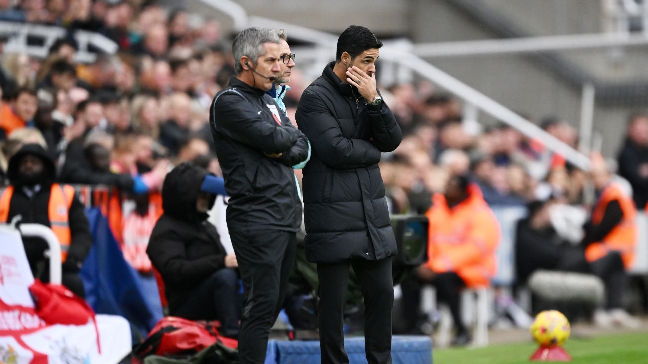 Arteta won’t talk title race after Newcastle loss