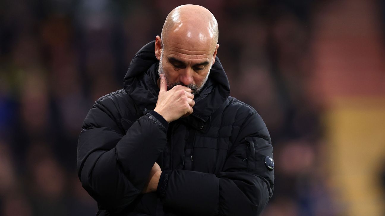 Pep: City injury crisis no excuse for shock loss