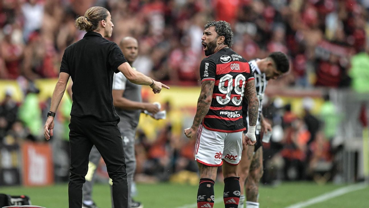 Filipe Luís corrige Gabigol com autoridade após frase me respeita, moleque