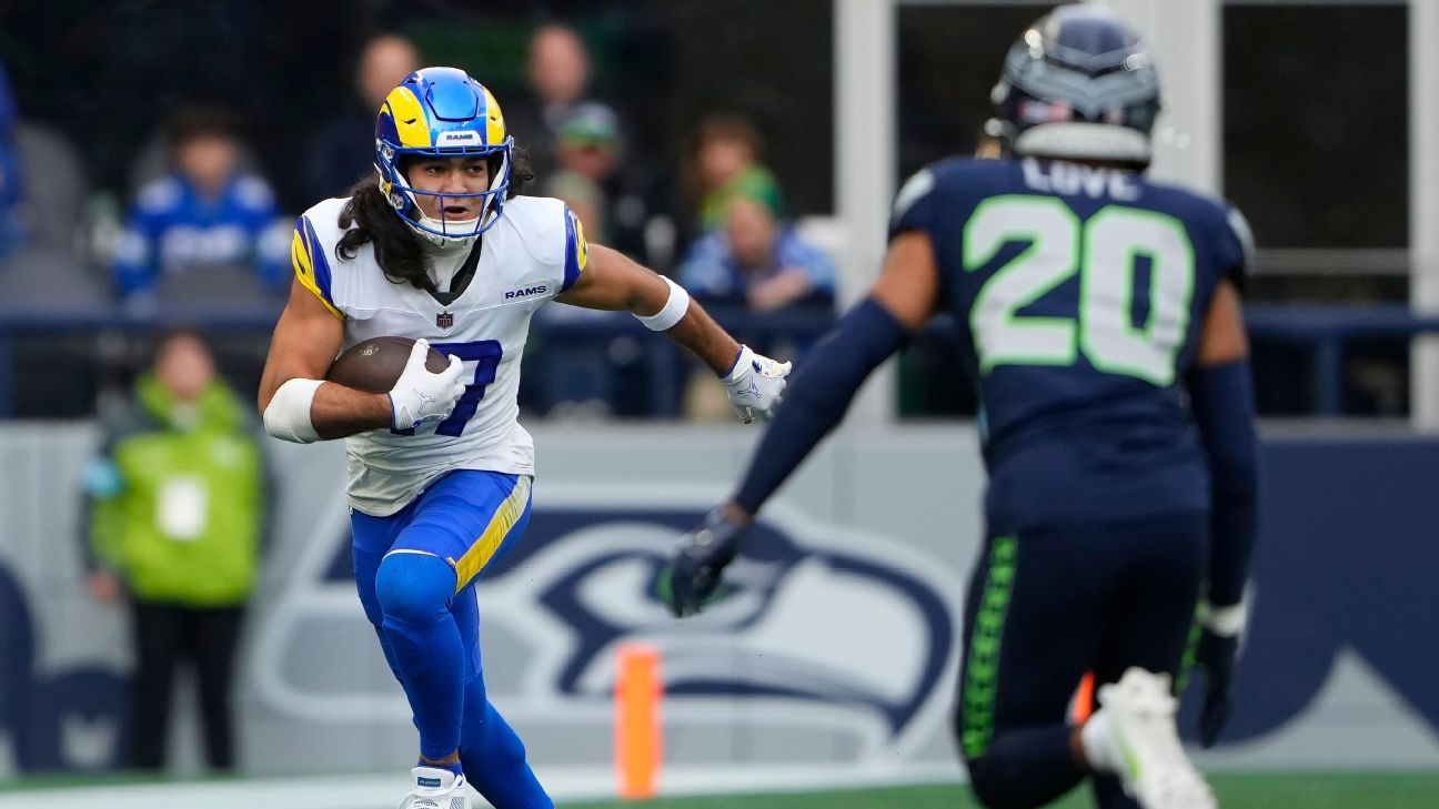 Puka Nacua was sent off for hitting the Rams-Seahawks