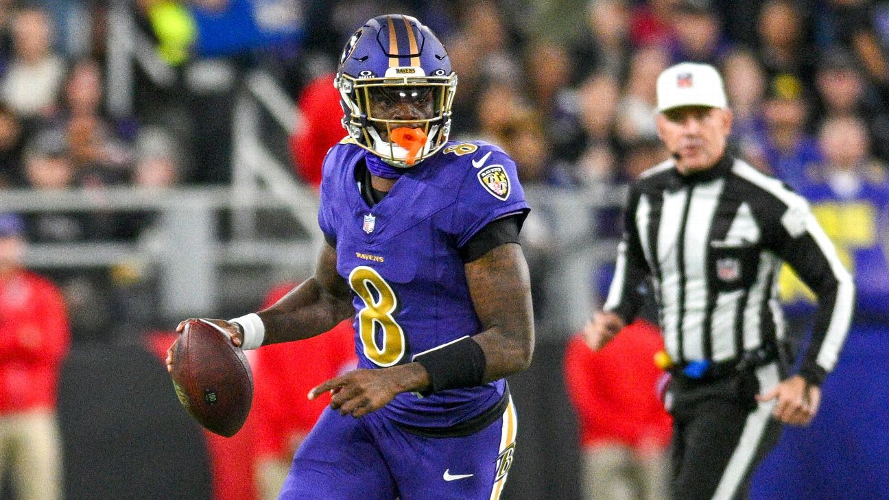 Lamar Jackson, Ravens pull out AFC North thriller over Bengals ESPN