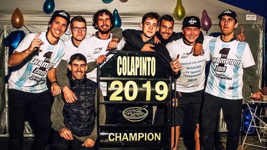 Franco Colapinto, a cinco años de su primer gran logro - ESPN