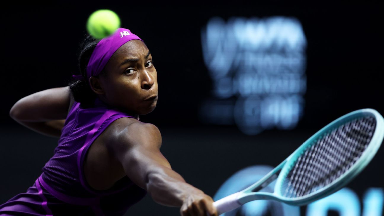 Gauff stuns Sabalenka, to vie for WTA Finals title