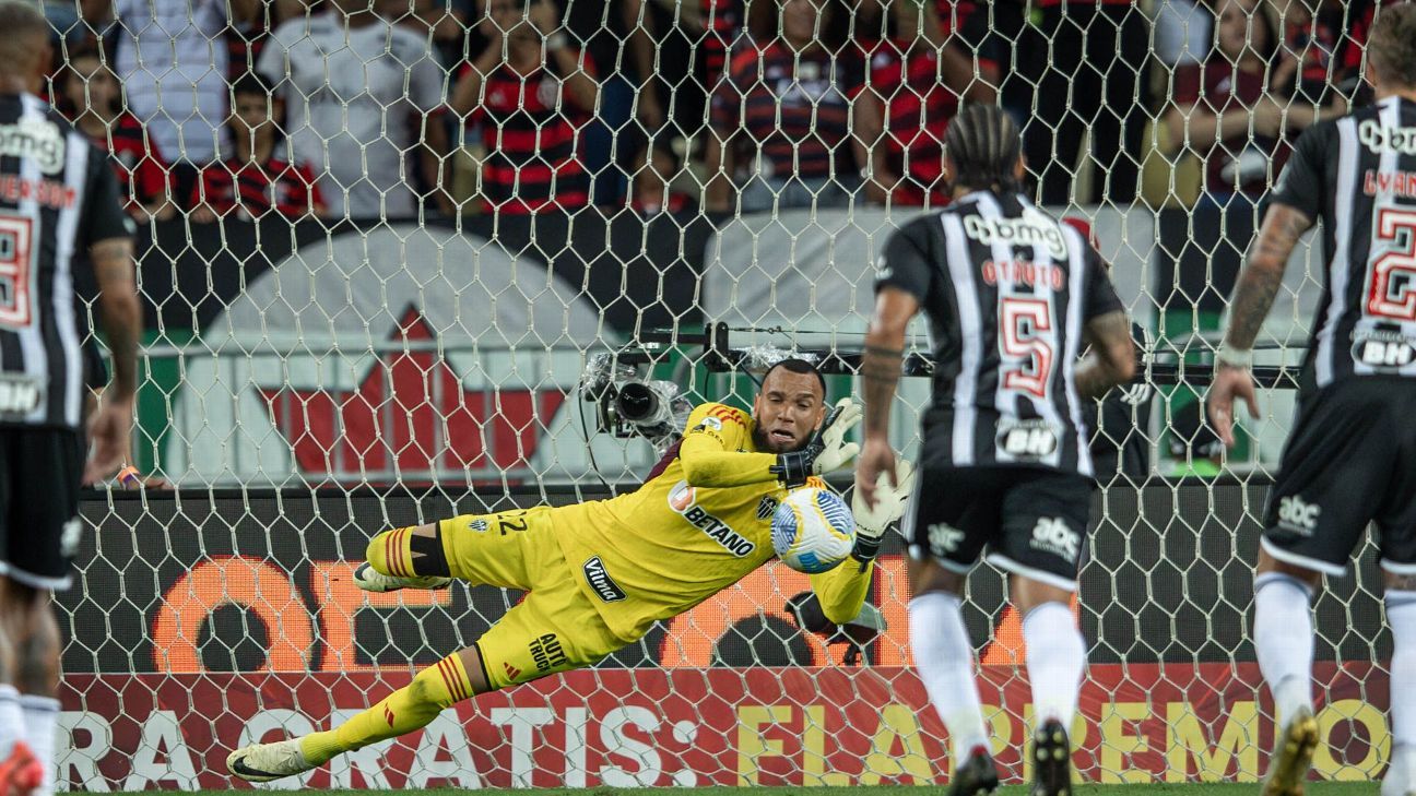 Flamengo empata com Atlético-MG após brilho de Everson e título conquistado.