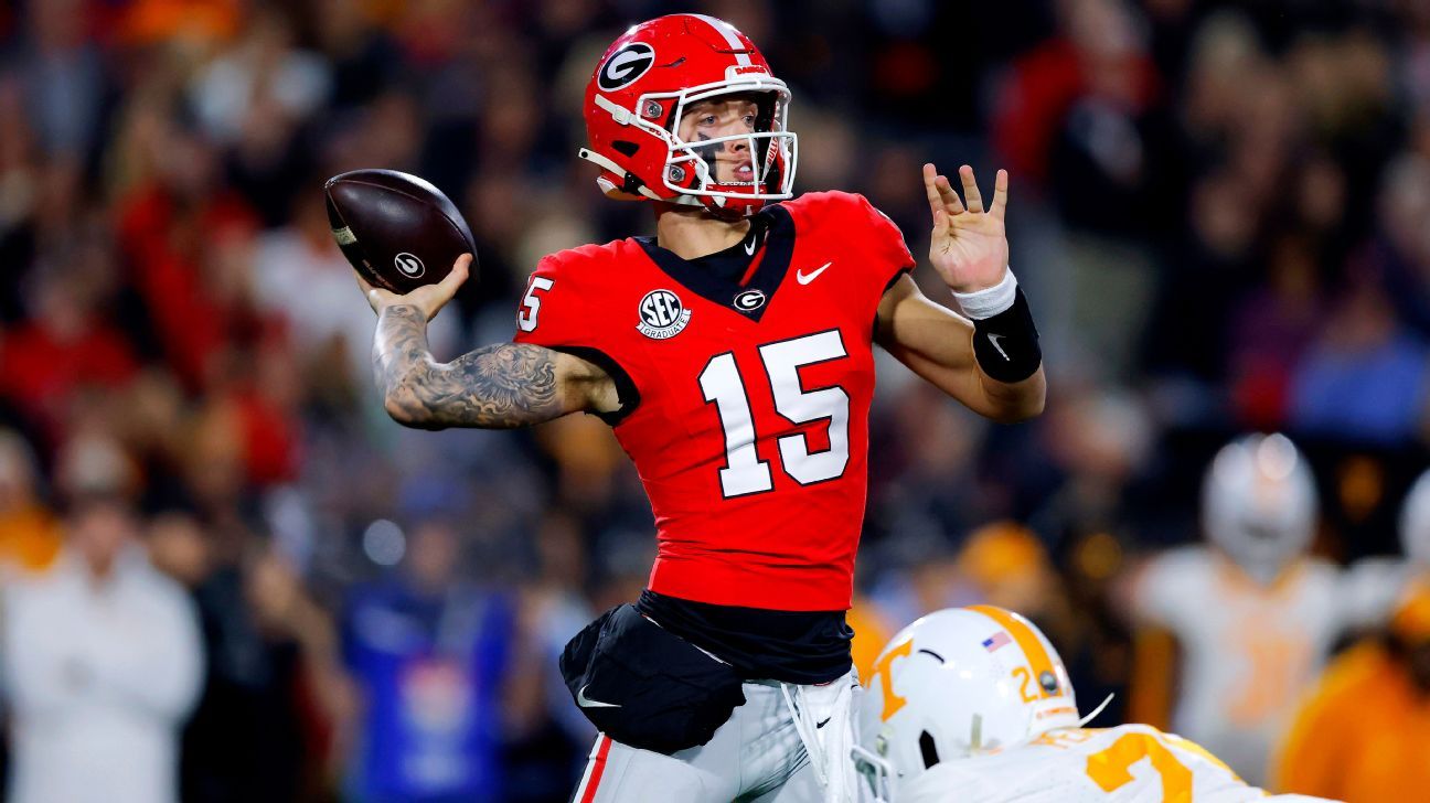 Georgia QB Beck (elbow surgery) done for season