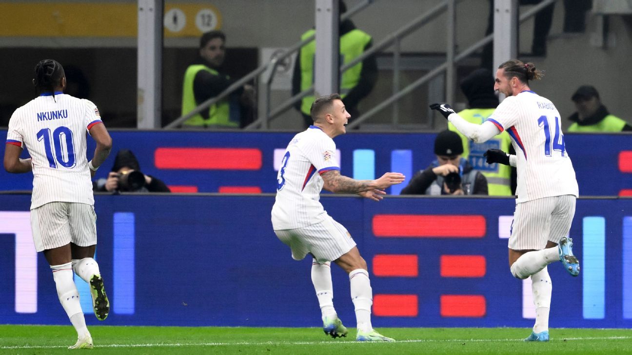 France defeated Italy with authority and won Group 2 of the Nations League