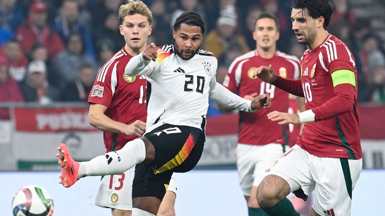 Com pênalti 'estilo Djalminha', Alemanha leva empate da Hungria aos 54 do 2º tempo na Nations League