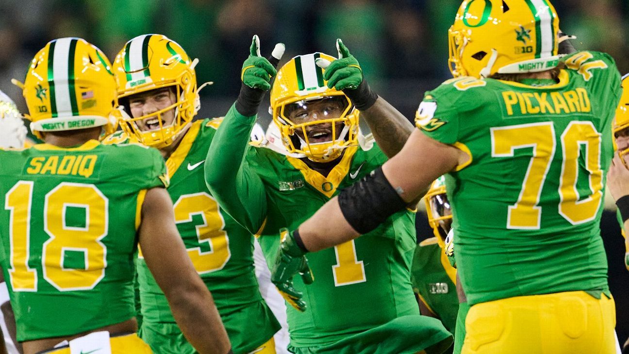 College Football Playoff 2024 Byes, bracket and new top 25 ESPN