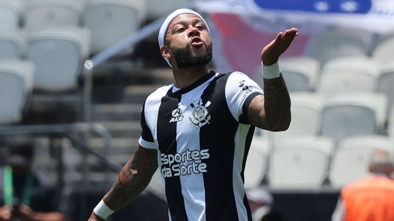 Jornal espanhol elogia atuação brilhante de Depay em recital pelo Corinthians.