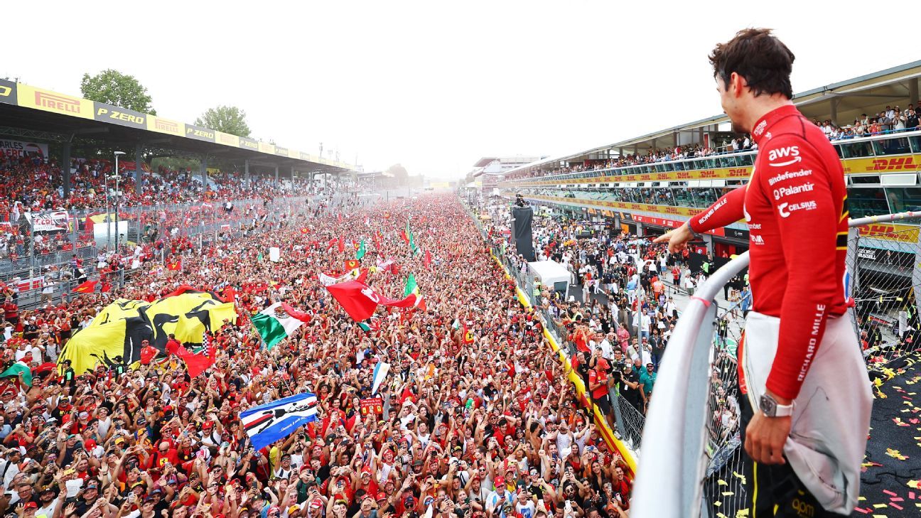 Monza, firme en el calendario de Fórmula 1 - ESPN