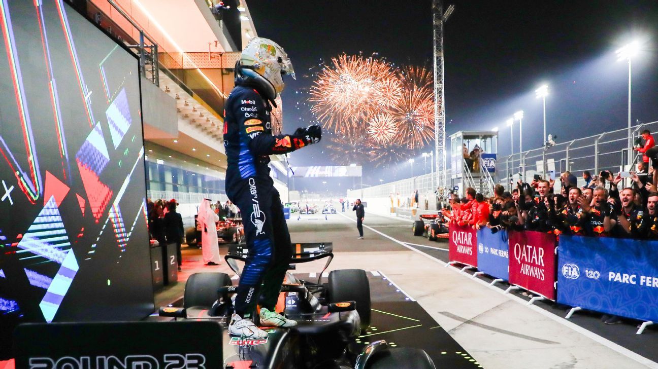 Max Verstappen, en el Gran Premio de Qatar del año pasado.