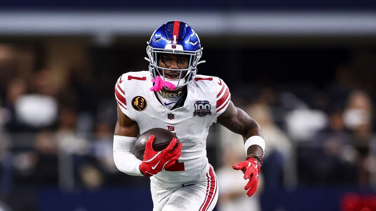 2025 NFL draft order projections Giants, Patriots at top ESPN