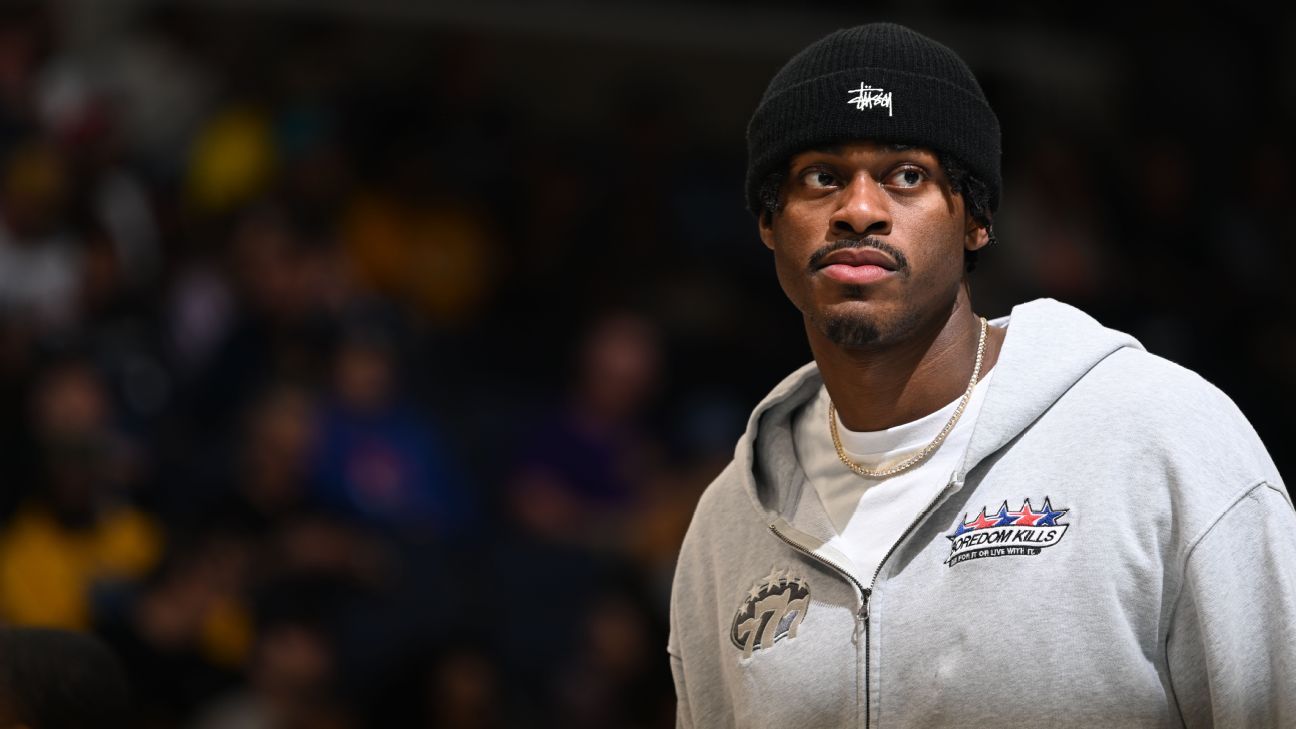 Return for Lakers’ Jarred Vanderbilt delayed by fluid in knee