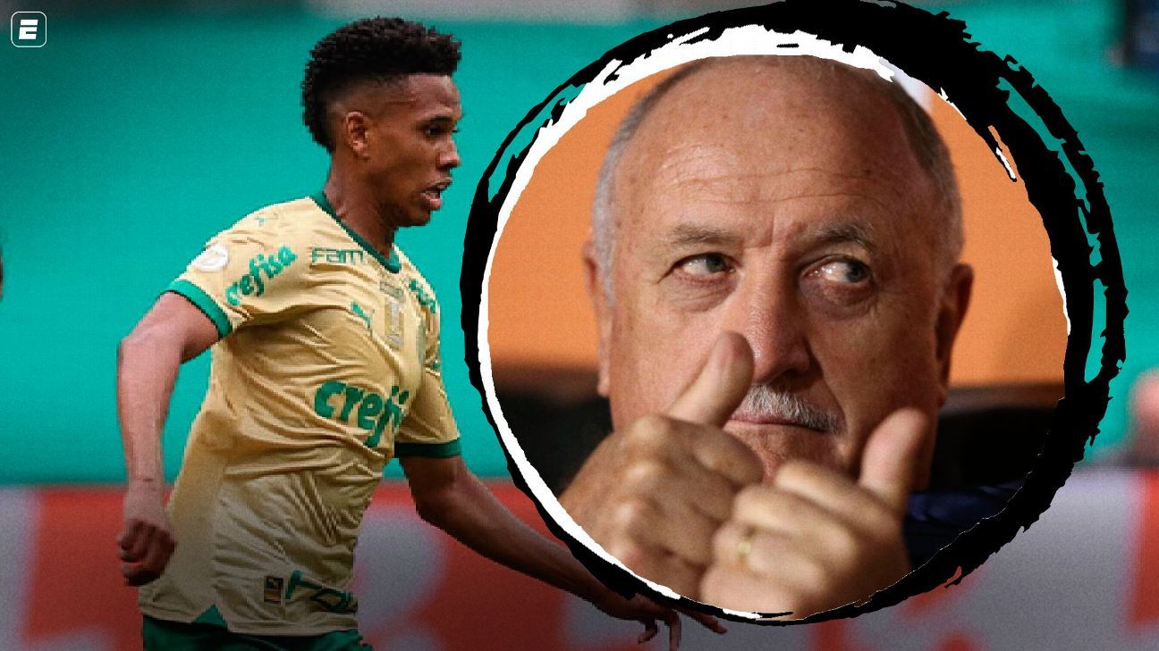 Felipão aconselha Estêvão sobre desempenho no Chelsea e revela avaliação da comissão brasileira