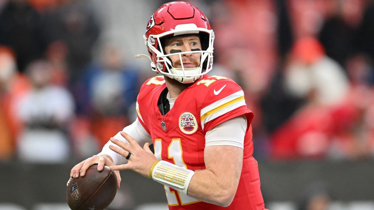 Chiefs to start out Wentz, relaxation Mahomes vs. Broncos