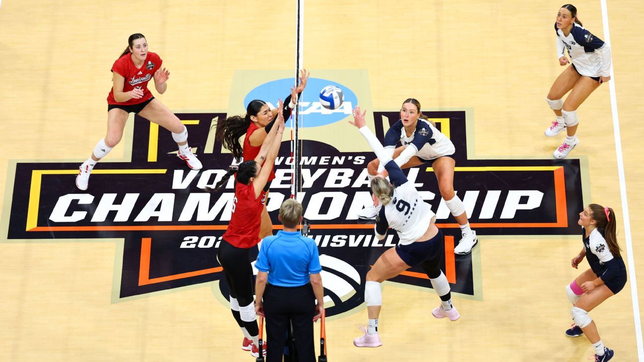 Penn State beats L’ville for NCAA volleyball title