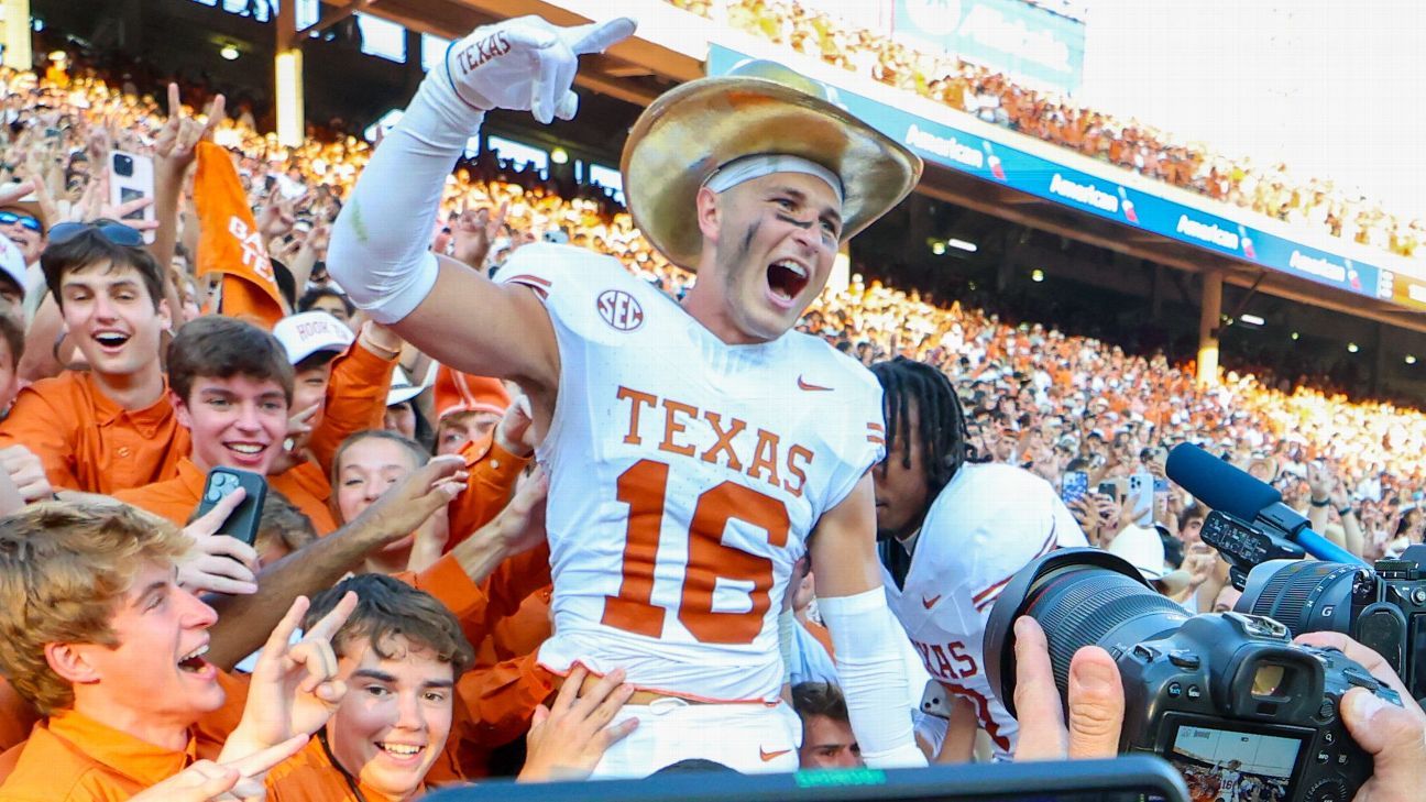 From walk-on to CFP standout, Michael Taaffe has keyed Texas' turnaround on defense