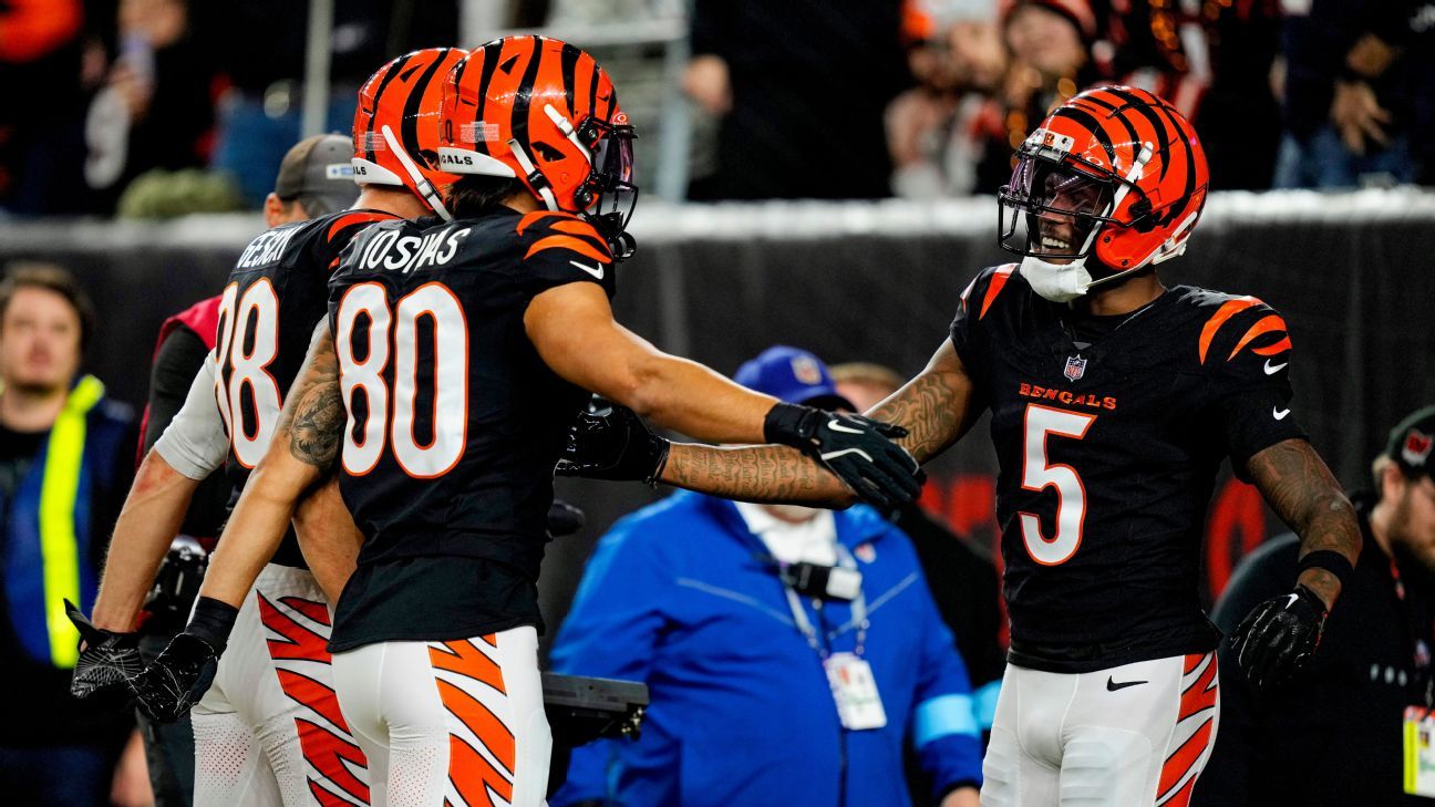 Bengals laud ‘warrior’ Higgins after 3-TD heroics