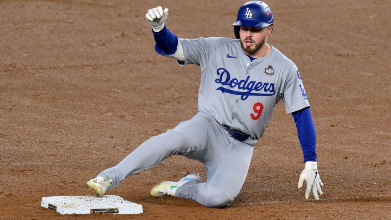 Reds acquire infielder Lux from champion Dodgers